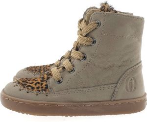 Shoesme UR22W049 veter boots lever taupe 30