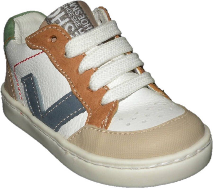 Shoesme UR23S043 urban sneaker wit combi
