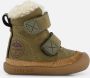 Shoesme Velcro Babyschoenen groen Leer - Thumbnail 1