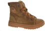 Shoesme Veterboots Jongens Cognac Schapenwol - Thumbnail 5