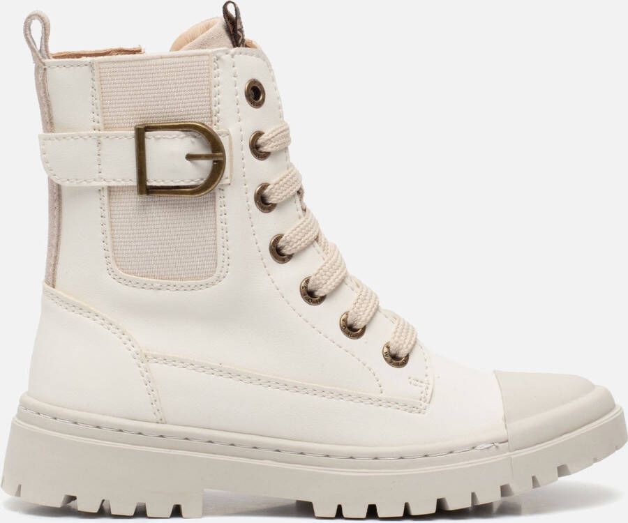 Shoesme Sw22w030 Veterboots Laarzen Met Veters Beige - Foto 3