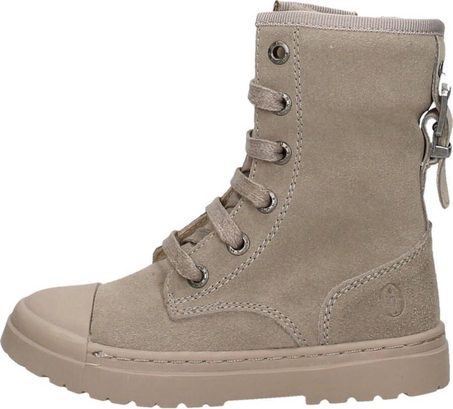 Shoesme Veterschoen hoog Veterschoen hoog taupe - Foto 4