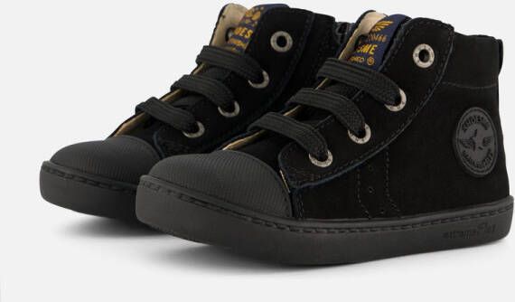 Shoesme Extreme Flex Veterboots zwart Leer