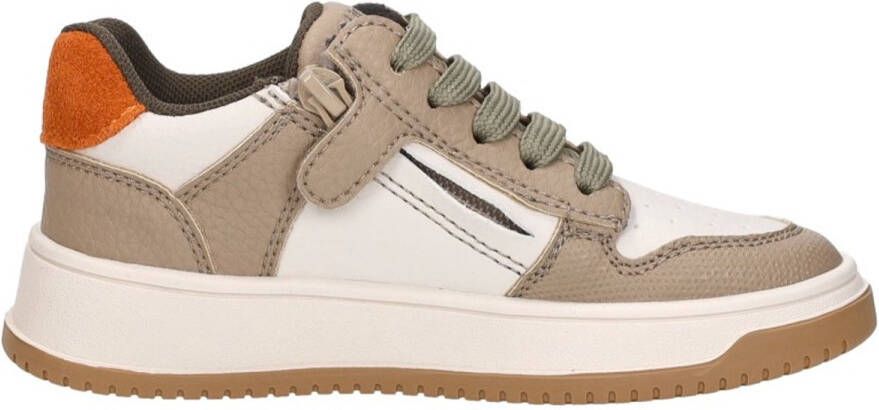 Shoesme NO25W015-B JongensLage schoenenKindersneakers Wit beige
