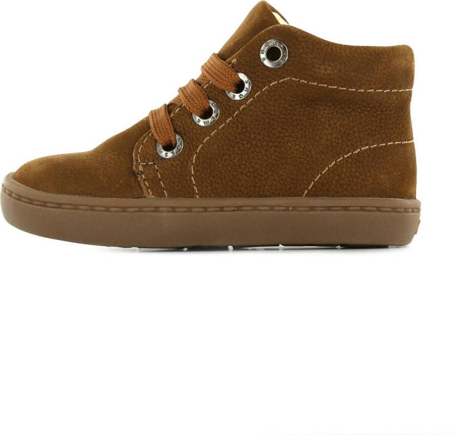 Shoesme Veterschoenen | Meisjes jongens | Brown | Leer