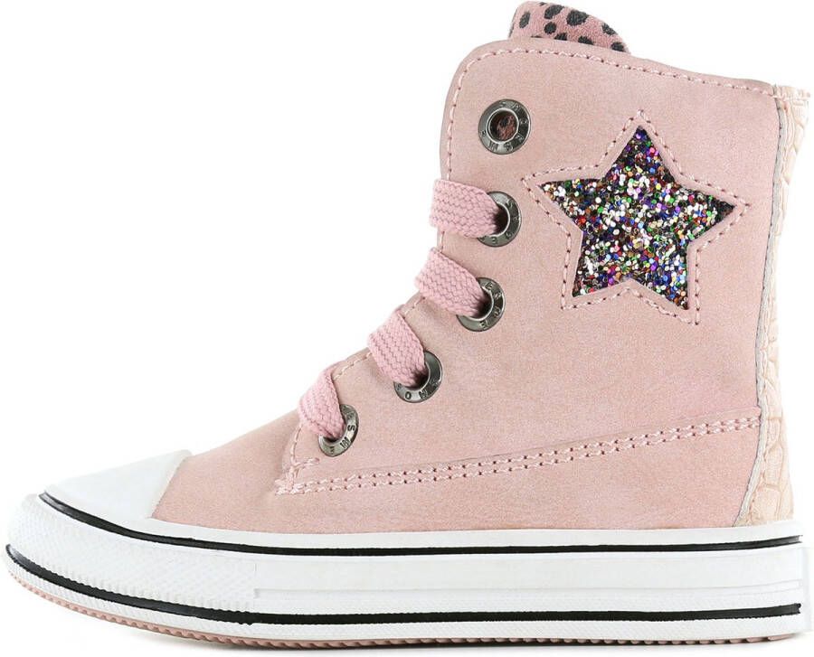 Shoesme Veterschoenen | | Pink | Leer - Foto 2