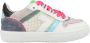 Shoesme White fucsia green veterschoen vu22108_a(29 Kleur Wit ) - Thumbnail 1