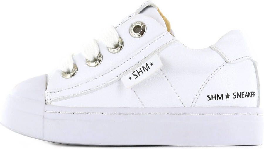 Shoesme SH21S001-J leren sneakers wit Leer Effen 31 - Foto 2