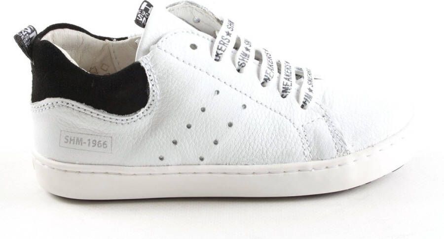 Shoesme Jongens Veterschoenen & Klitteband Ur20s017-l Urban White Black Wit