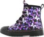 Shoesme Boot Biker Black Pink Butterfly SW21W011 A Zwart 23 - Thumbnail 2