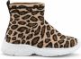 Shone Schoenen Sportschoenen 1601-004-ANIMALIER Kinderen burlywood saddlebrown - Thumbnail 1