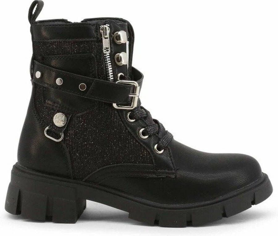 Shone Schoenen Enkel laarzen 245-001-BLACK Black
