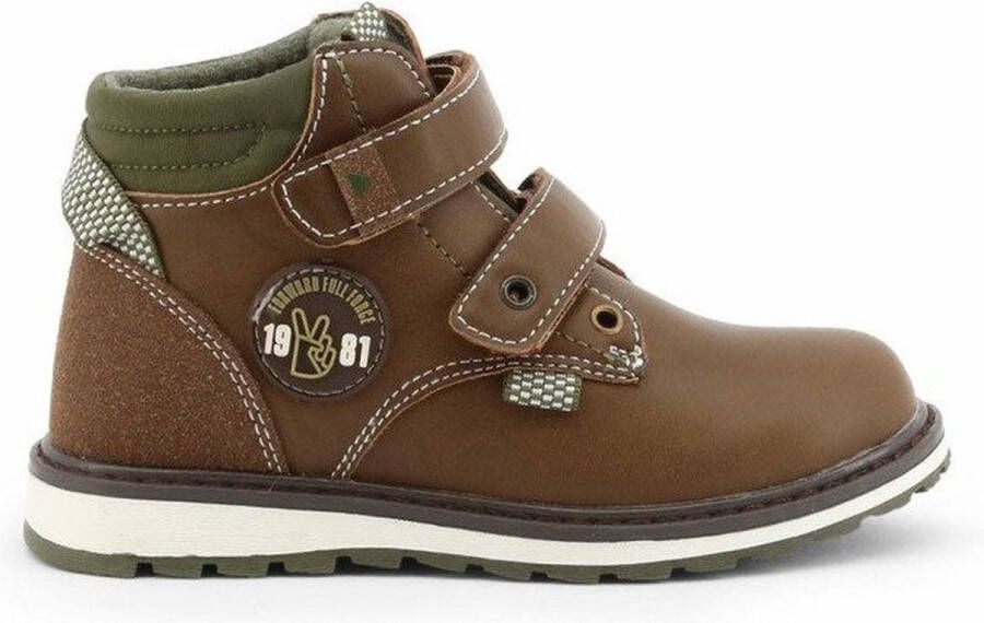 Shone Schoenen Enkel laarzen 6565-015-MID-BROWN sienna darkolivegreen