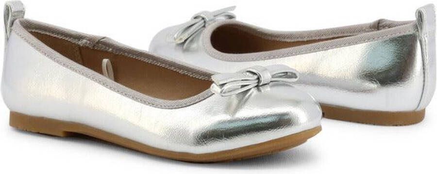 Shone Schoenen Ballerinas 808-001_SILVER Kinderen Silver
