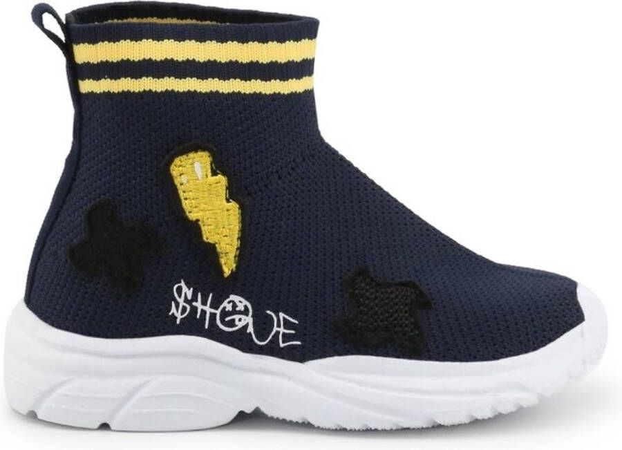 Shone Schoenen Sportschoenen 1601-005-NAVY-YELLOW Kinderen navy yellow