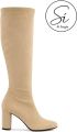 SÌ di SERGIO SI di SERGIO SESTO suedine cream knielaars stretch - Camel Caramel Creme Zand/Bruin