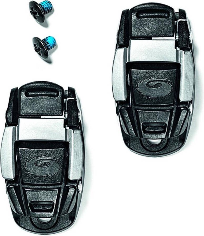 Sidi Caliper Buckle Nr 03 Vervangende Gesp Fietsschoen Onderdeel Sluitingssysteem Zwart Grijs