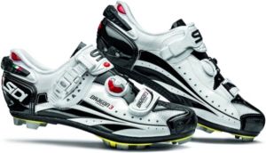 Sidi DRAGON 3 Mountainbikeschoenen Carbon SRS Vernice Wit Zwart