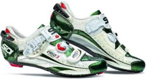 Sidi ERGO 3 Fietsschoenen Carbon Wit Groen Cream