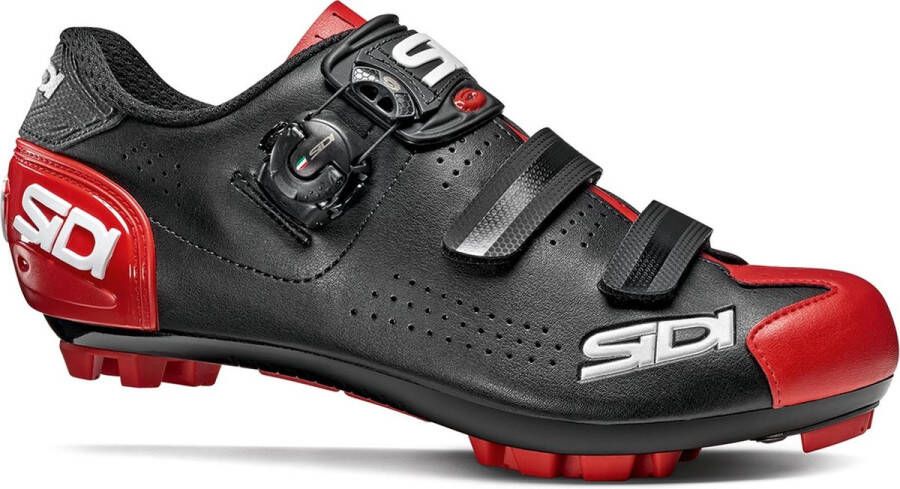 Sidi Fietsschoenen Mannen zwart rood