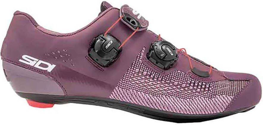 Sidi Geni Knitted Raceschoenen Paars Man