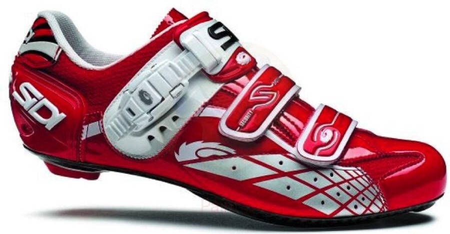 Sidi Laser Raceschoen Carbon Rood