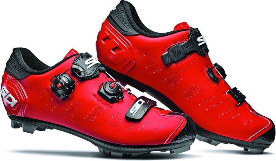 Sidi Dragon 5 Srs Mtb Fietsschoenen Mat Rood Zwart