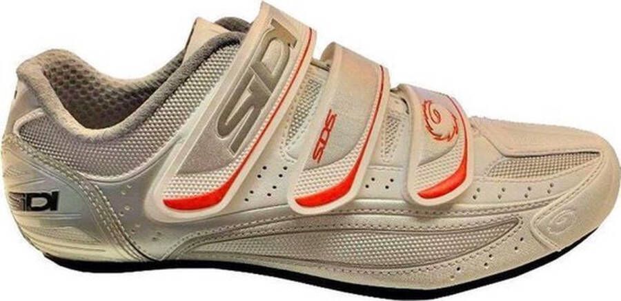 Sidi Nevada Racefietsschoenen Wit Zilver