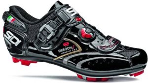 Sidi Scarpe Dragon 2 Mountainbikeschoenen Black vernice