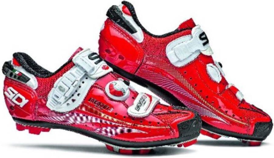 Sidi Scarpe Dragon 3 Mountainbikeschoenen SRS Carbon Zool Rood