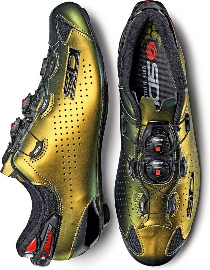 Sidi Fietsschoenen Race Unisex Goud Zilver Shot 2 L.E. Gold Silver