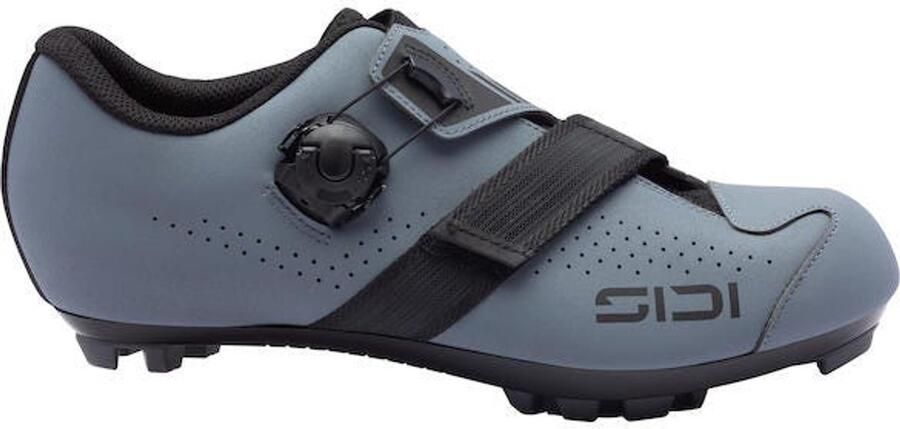 Sidi Aertis Wielrenschoenen Lifestyle fietsschoen Suède Firmor ondersteuning Nylon zool Rubber insert Grijs Heren