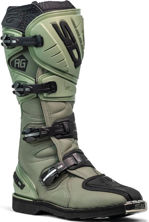 Sidi Agueda Army Zwart Crosslaarzen Laars