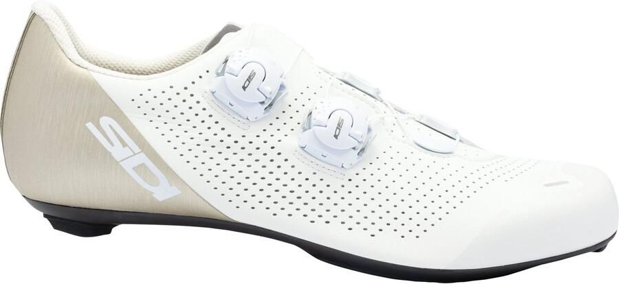 Sidi Ergo 6 Wegfietsschoenen Racefiets schoenen Carbon zool Firmor technologie Heren Wit