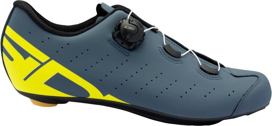 Sidi Fast 3 Wielrenschoenen Heren Dagelijkse Wegschoen Carbon Composite Zool Draaislot Mesh Schacht Blauw