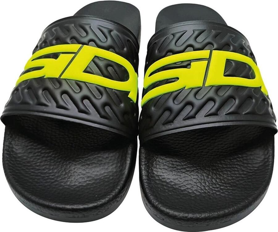 Sidi Flip-Flops Pool Slide 52810 Black-Yellow Fluo