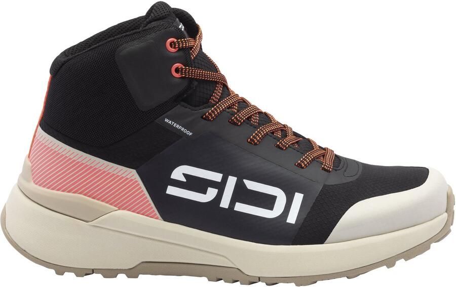 Sidi Fluxx Mid Post-rit schoen Waterdichte schoen Halfhoge schoen Materiis zool Comfortabel Zwart Heren