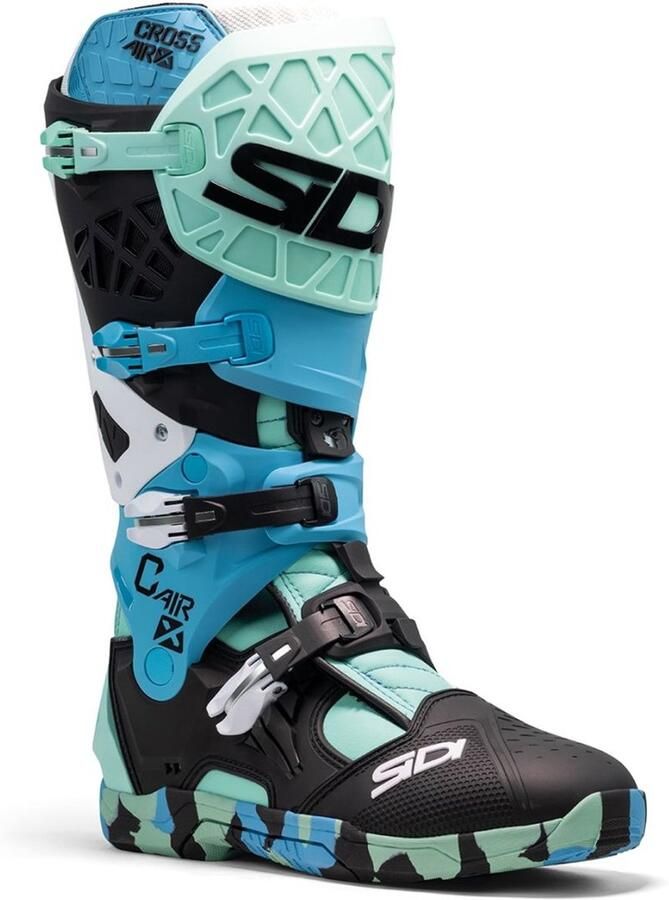 Sidi Motorrad Offroad Stiefel Crossair X 52395 Messy-Cyan