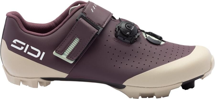 Sidi Physis Fietsschoen MTB-schoen Adventure schoen Carbon zool Solid-Strap technologie Ergofeel design Paars Heren