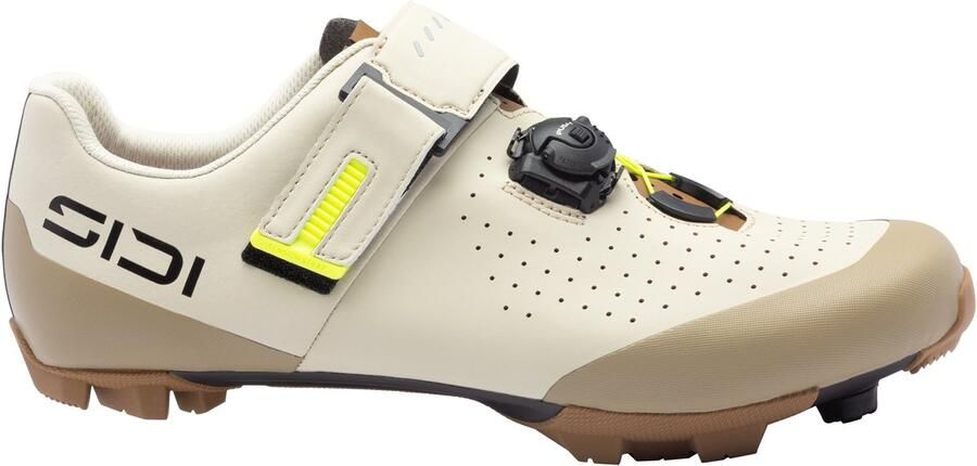 Sidi Physis MTB-schoen Adventure fietsschoenen Carbon zool Solid-Strap Heren Sand