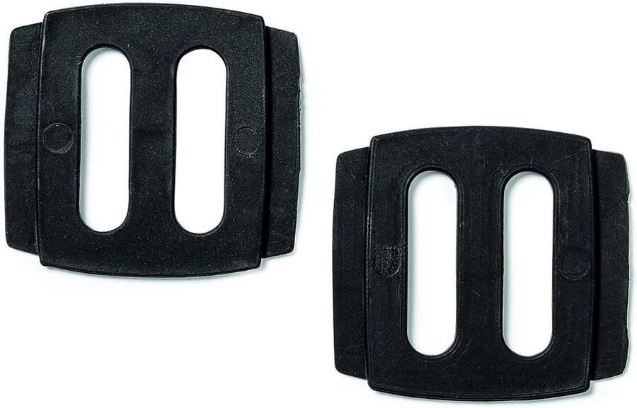 Sidi Slijtplaat voor Mountainbikeschoenen MTB Plate Nr 66 Vervangingsonderdeel Zwart Bescherming voor Cleatbevestiging