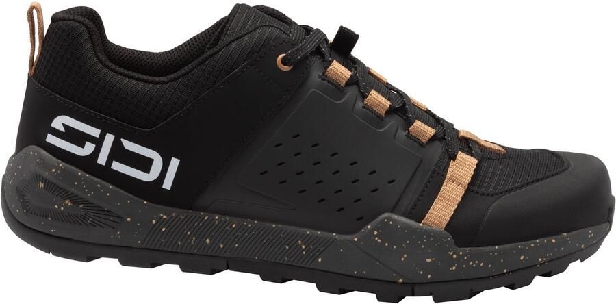 SIDI SPORT SRL SIDI Atomus Offroad schoen Motorcross schoen Technische trail schoen Heren Zwart 44 Materiis zool Versterkte teenbescherming