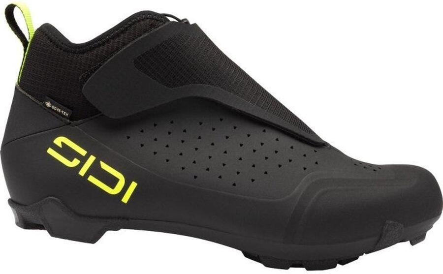 Sidi Glacies Winter MTB-schoen Fietsschoenen GORE-TEX Thermische isolatie Snelvetersluiting Rubber carbon zool Heren Zwart