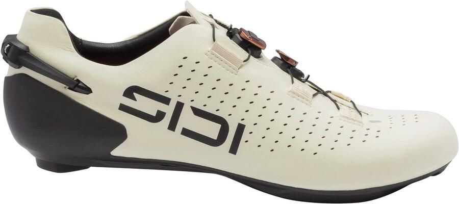 Sidi Shot 3 Wielrenschoenen Race fietsschoenen Heren Beige Carbon chassis Draaisluiting