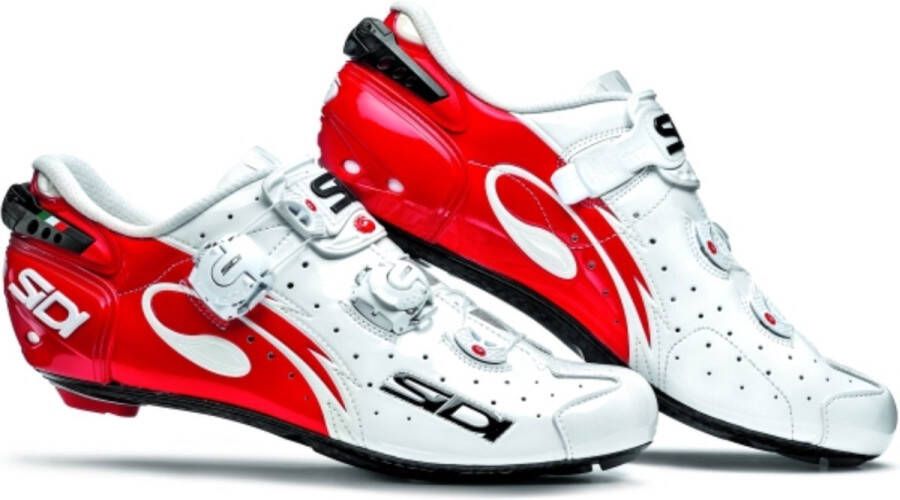 Sidi Wire Carbon Vernice Fietsschoenen Rood