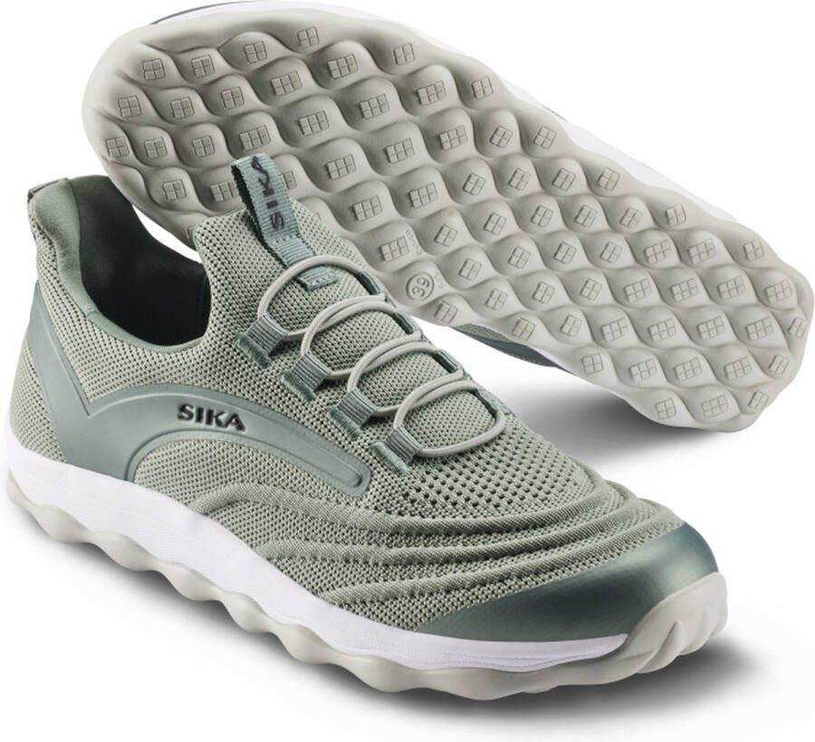 Sika Onbeveiligde sneaker werkschoenen Merk: Model: Leap Bubble Lichtgroen