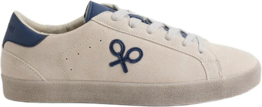 SILBON Distressed Split Suede Schoenen Beige Man