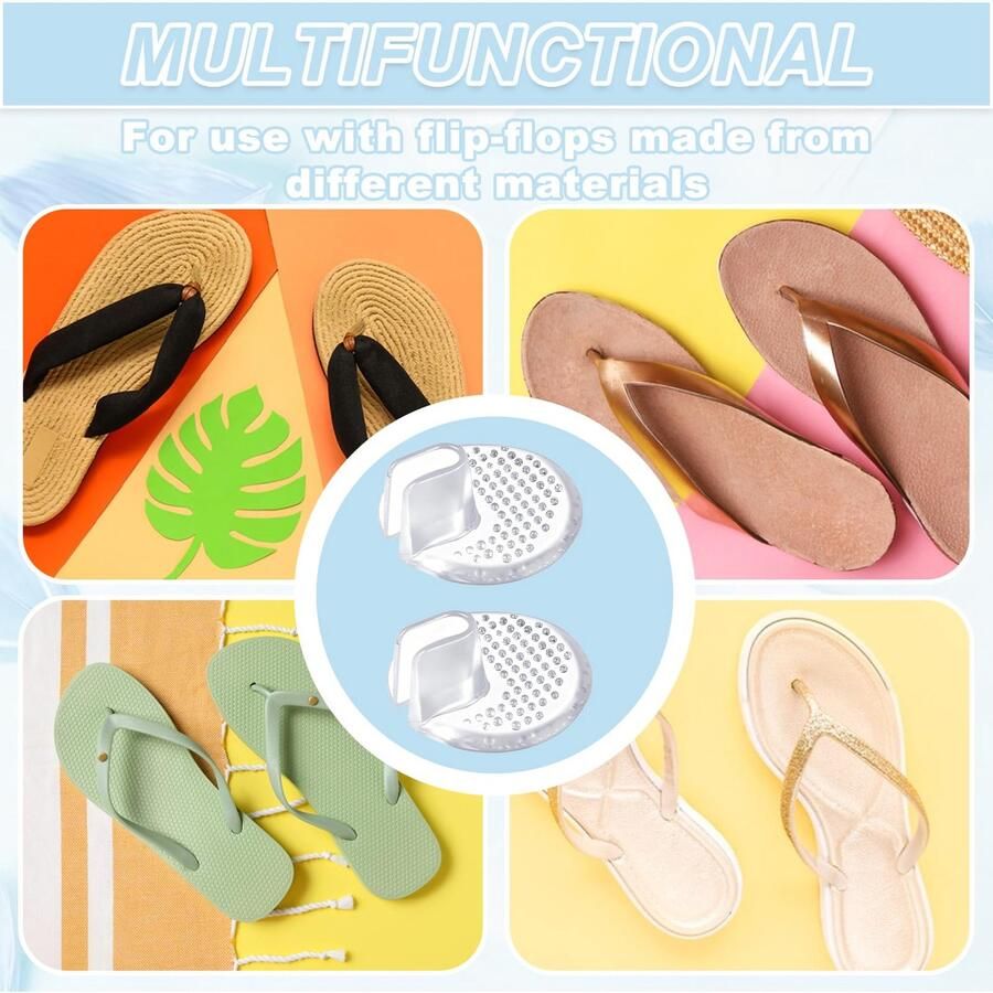 Siliconen Teenbeschermers voor Teenslippers 3 Paar