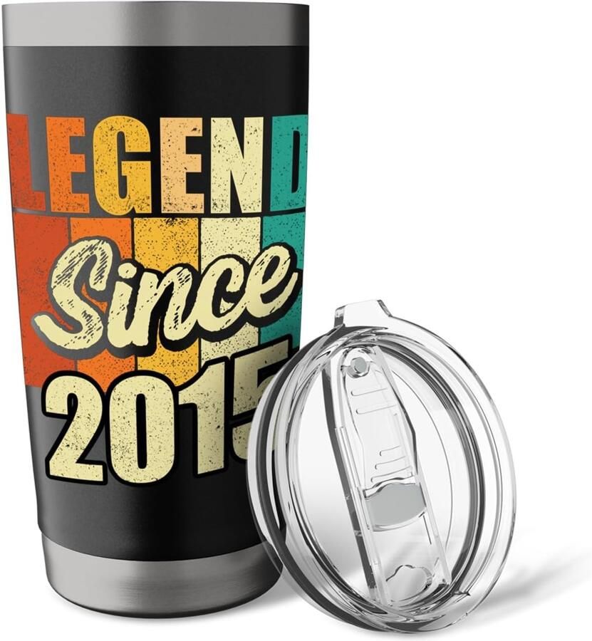 Sinds 2015 verjaardag feest dubbelwandige thermosbeker