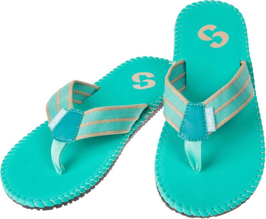 SINNER besar Beach slipper heren Groen-Multicolour
